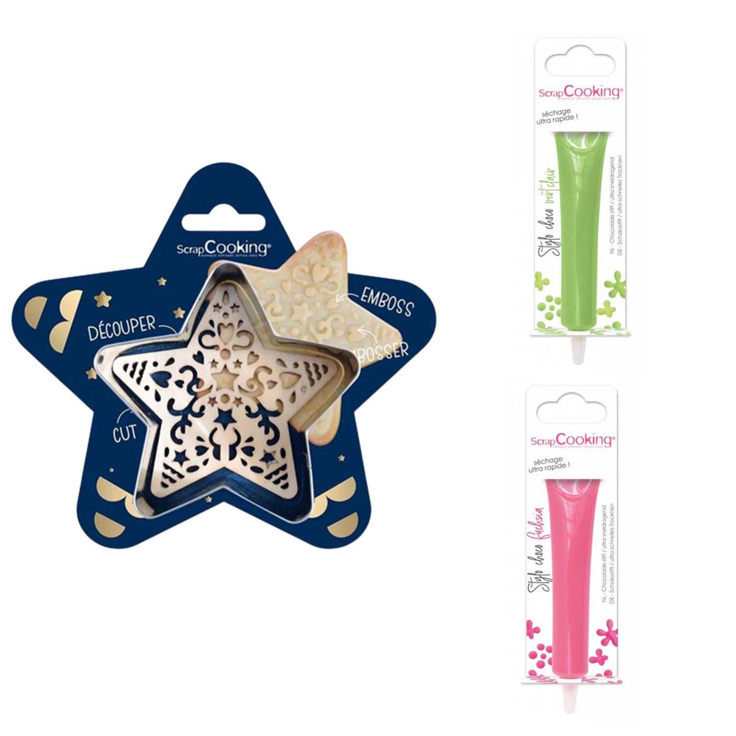 Judge 5 formine Colorate per Biscotti a Forma di Cuore 5 Pezzi