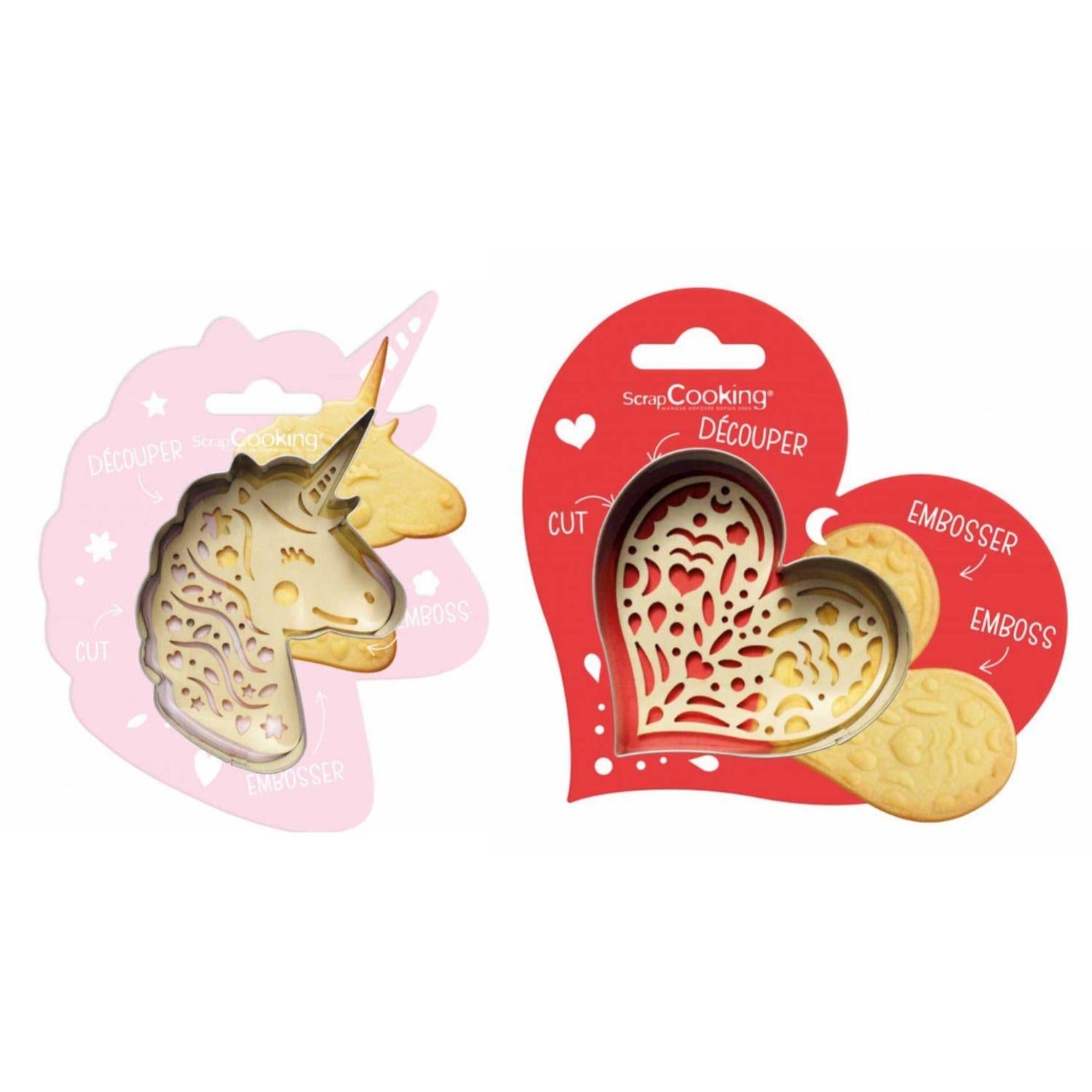Formina Per Biscotti Unicorno In Acciaio Inox 11,5 Cm – Perfetta Per Pasta Di Zucchero E Dolci