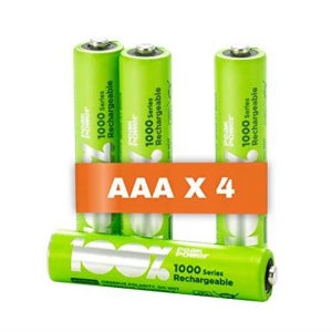 8 x piles rechargeables de téléphone domestique AGFA AAA 400 mAh 1,2 V  petite ta