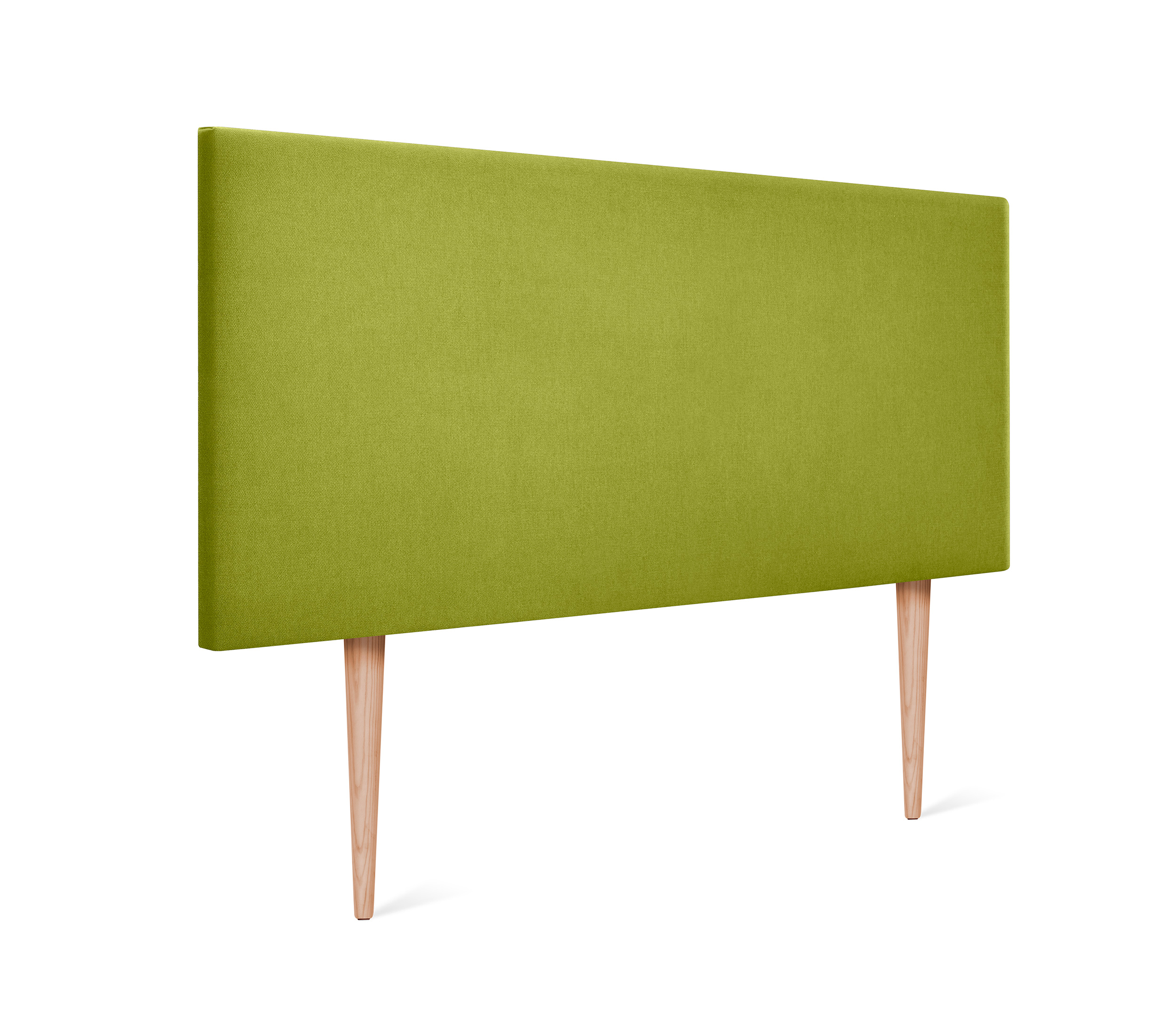 Dhome cabecero de tela aqualine liso 110x105cm con patas camas 105 - pistacho