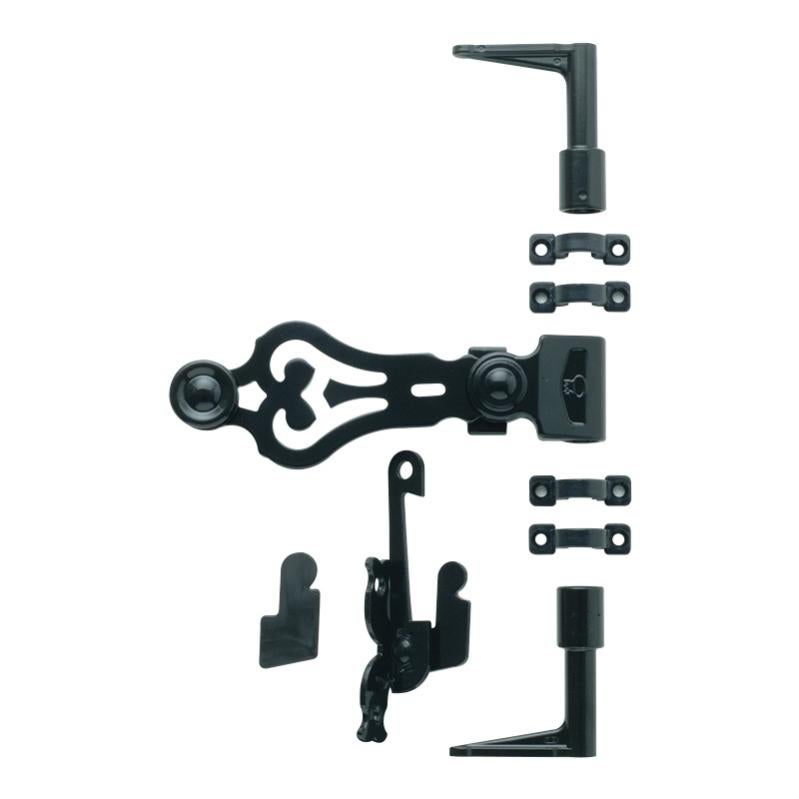 Espagnolette aluminium Teinte Noir satiné TORBEL Leroy Merlin