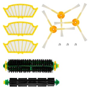 Lot De 3 Brosses Latérales à 3 Pales Pour Roomba 500, 600, 700 - Pièces De Rechange Pour Aspirateur Robot