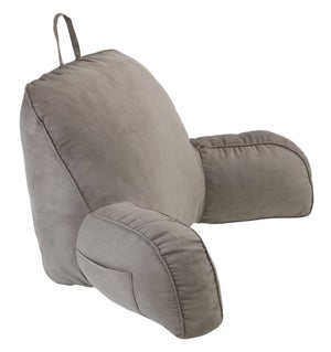 Chaise de maquillage pour chambre à coucher - Confortable et élégante -  Couleur blanc et gris, 51x40x75cm