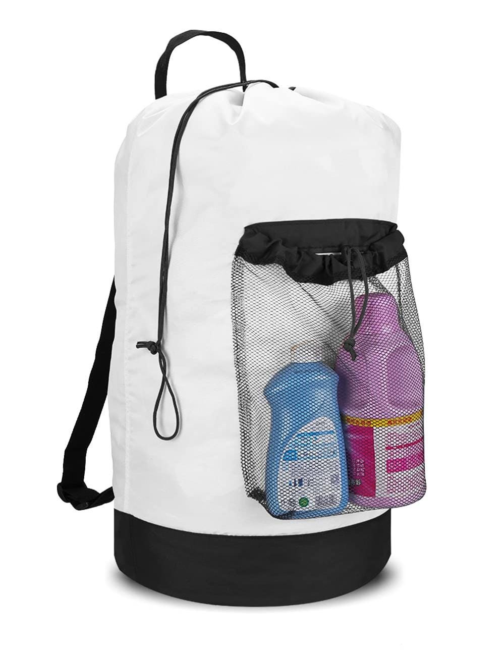 Sac dos en nylon durable pour le linge sac de rangement pour le