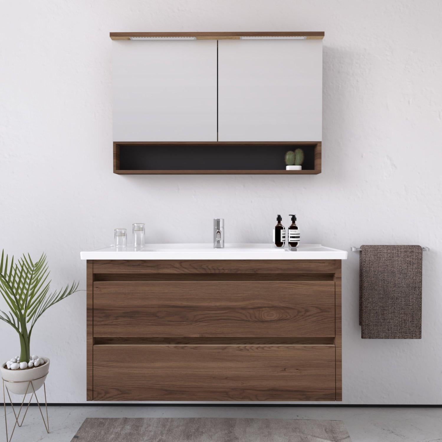 Armadietti Da Bagno Con Specchi, Armadietti Da Bagno Con Portiere Da - Foto 9