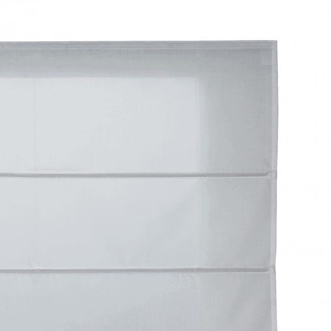 Estor paqueto plegable sin varillas para ventanas gris 90x175 cm