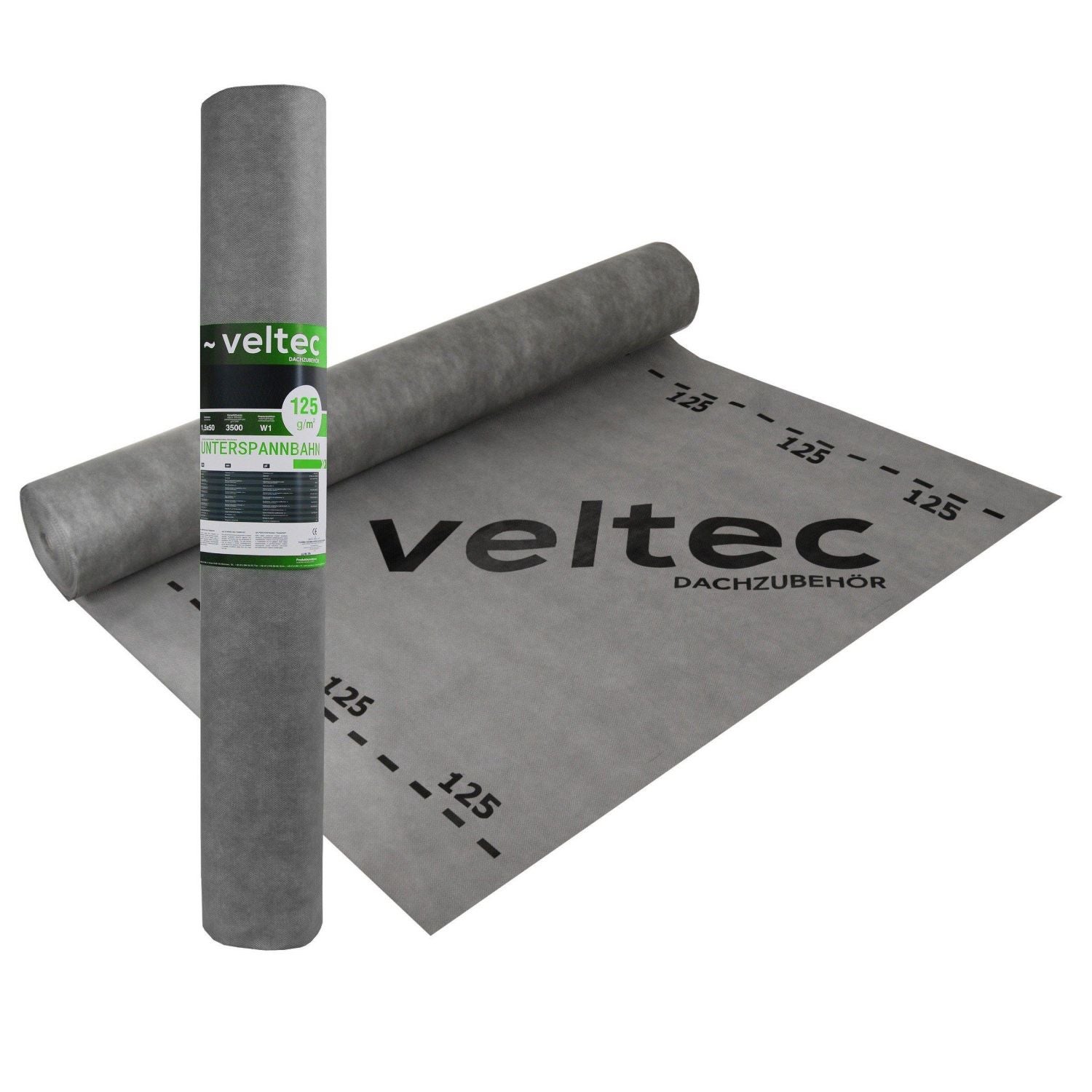 Ecran De Sous-toiture Respirant PAROTEC VELTEC 125, 50m X 1.5m, 125g/m² ...