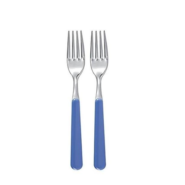 Forchette Da Tavola in Acciaio Inox Con Bordo Arrotondato