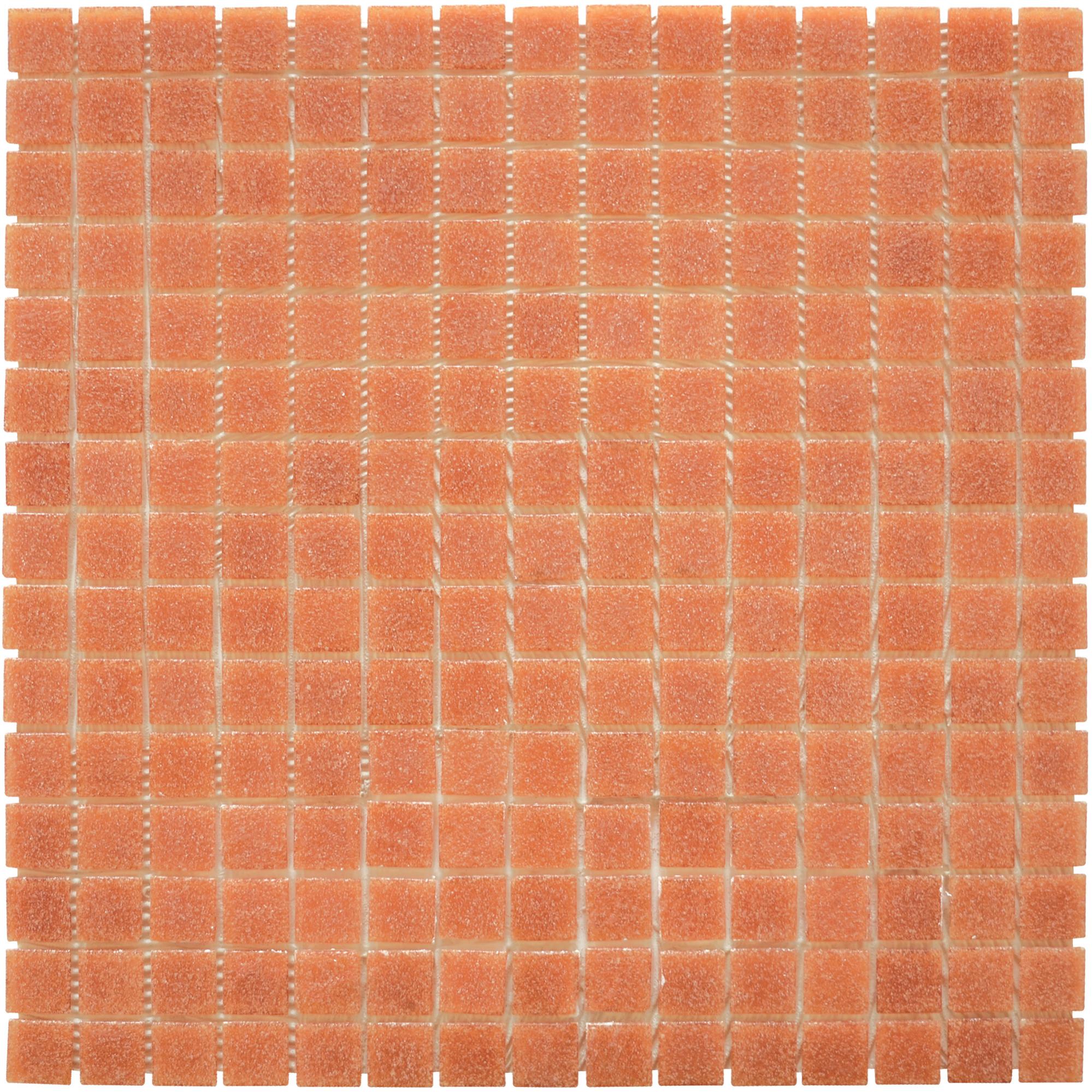 MOSAIQUE ORANGE SAUMON TRAME PAPIER 1 PLAQUE 32 7 X 32 7 CM CASA LINEA mosaique-orange-saumon-trame-papier-1-plaque-32-7-x-32-7-cm-casa-linea