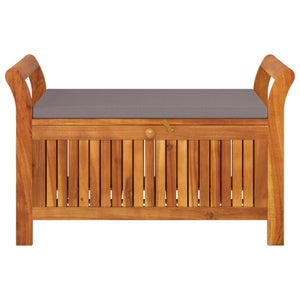 Banc de jardin en bois avec rangement - BELIANI - SOVANA - Bois d'acacia -  120 cm - Cdiscount Jardin