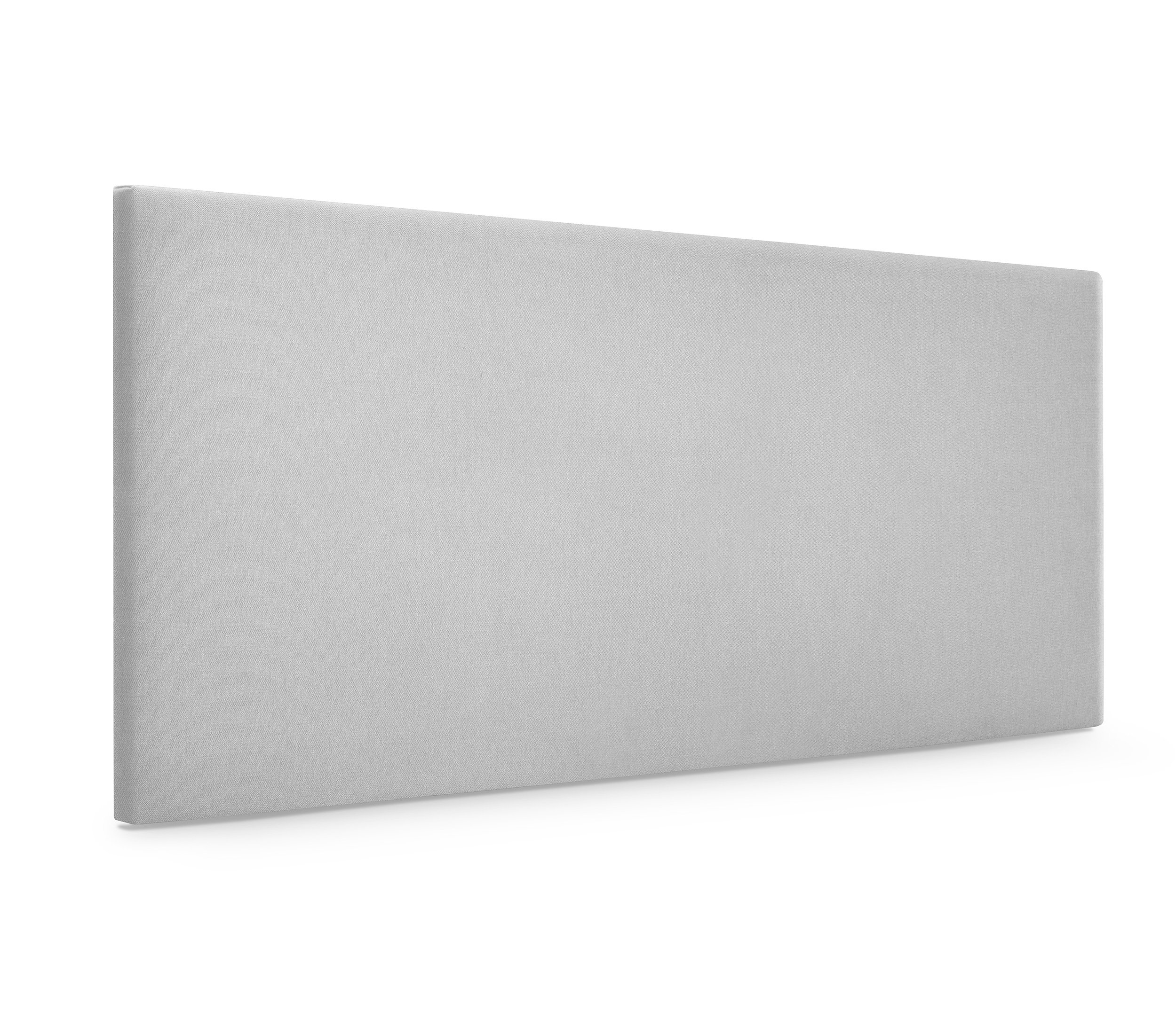 Dhome cabecero de tela aqualine liso 110x50cm camas 105 - gris perla