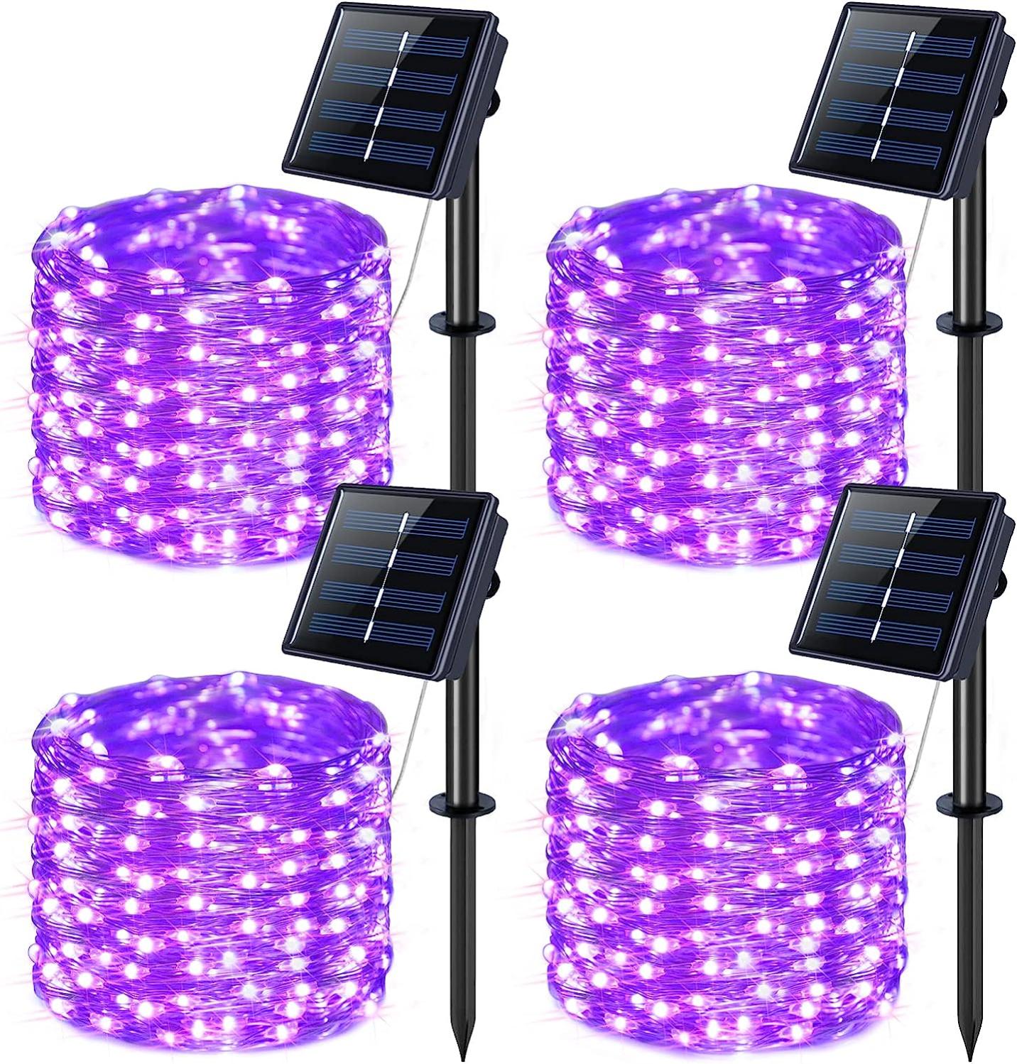 pack-de-4-lumi-res-de-cha-ne-solaires-150-led-15m-8-modes-solaire