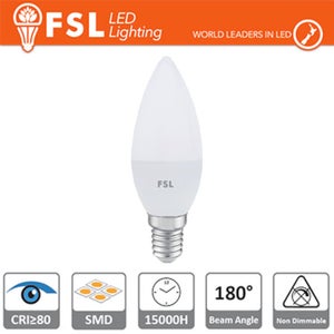 Confezione 5 lampadine LED per faretti GU5.3 6W Equi.50W 540lm 3000K 15000H  Primer Leader