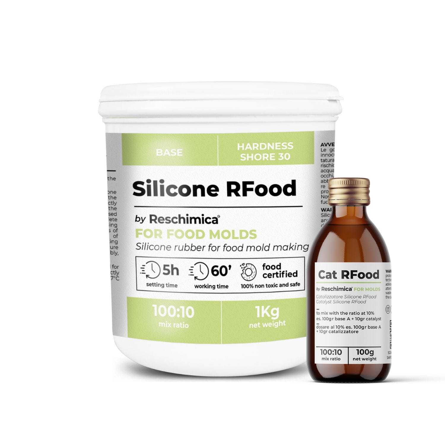 Caoutchouc de silicone de qualité alimentaire R FOOD, certifié