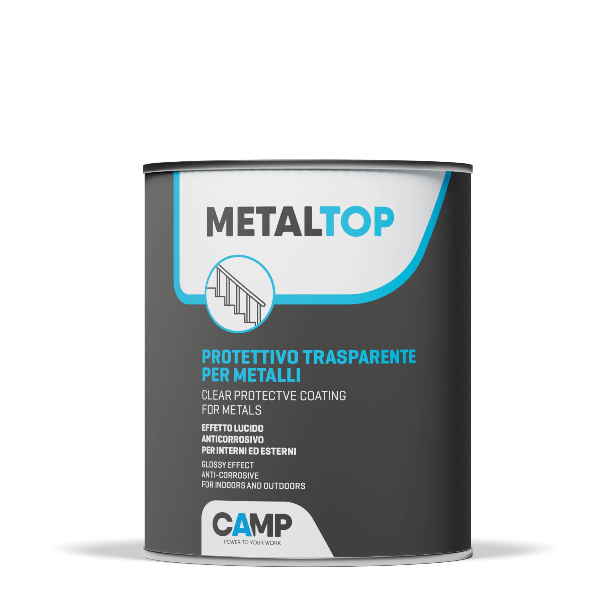 Camp Metal Top Liquido Protettivo Trasparente Per Metalli Anti Graffio Idrorepellente