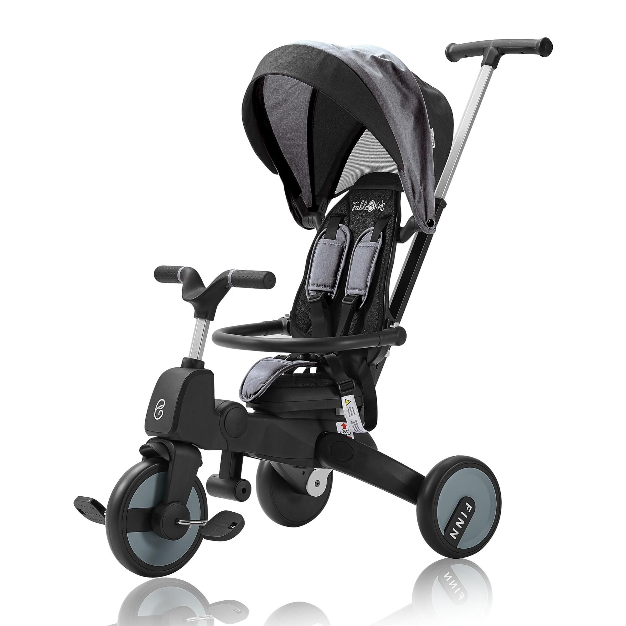 Tricycle 7in1 Enfant Tricycle Enfant Guidon v lo b b Poussette