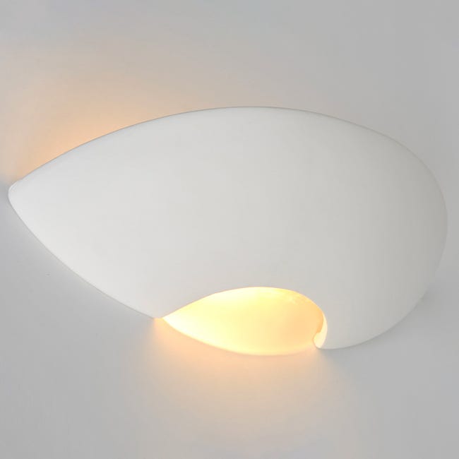 Lampe Murale LED Céramique Blanc Applique Intérieur en Haut Et Bas