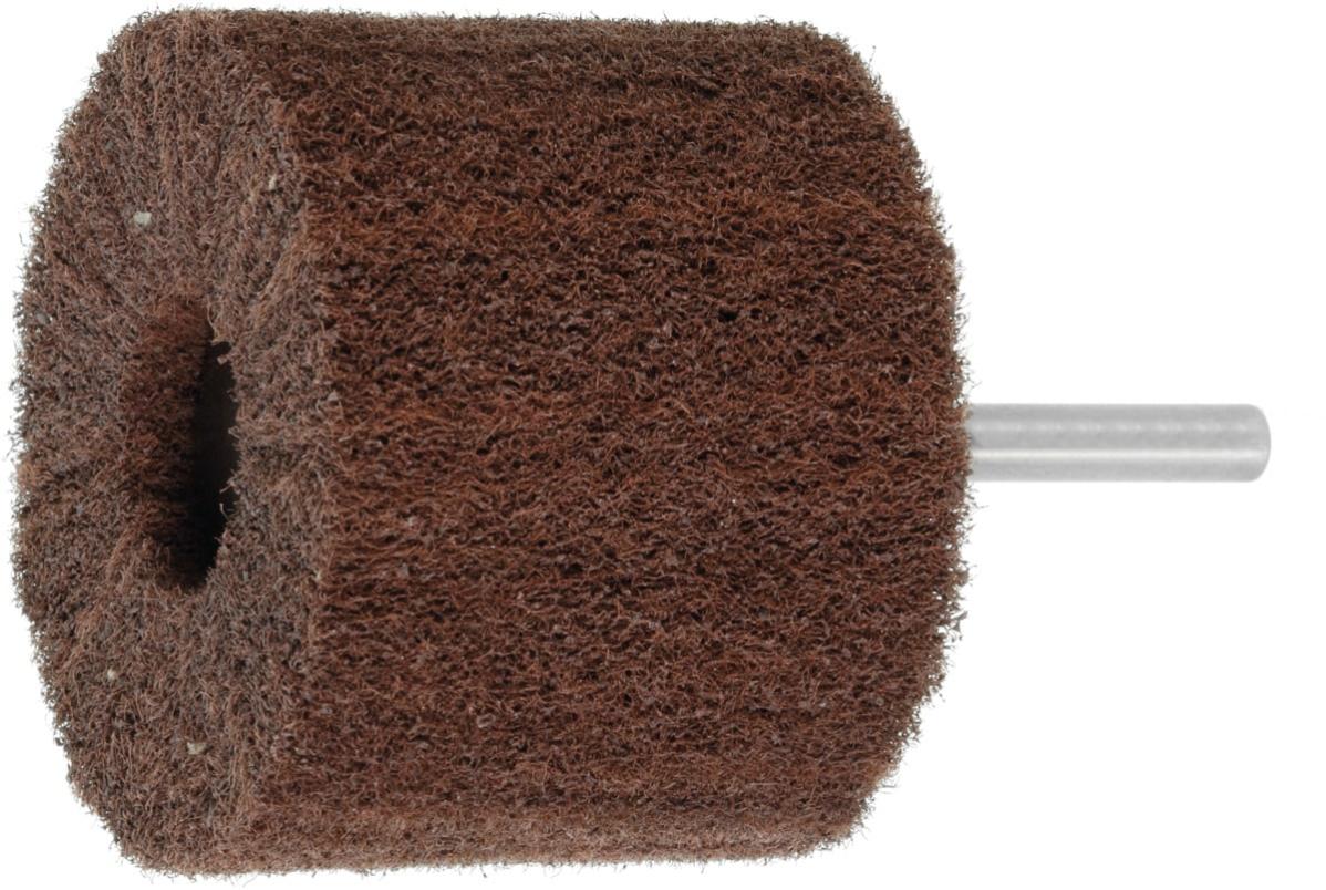 Set Di 6 Punte Abrasivo In Tessuto Non Tessuto Verde E Rosso, Testa Per Lucidare, Spugna Sagomata Con Manico Da 1/4 Pollici Per Alluminio/acciaio