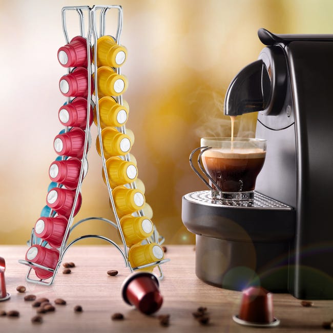 Porte-dosettes de café pour capsules Nespresso Vertuo, Capacité