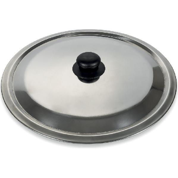 Baumalu 383713 Coperchio In Vetro Da 20 Cm Con Bordo In Acciaio Inox E Manico In Bachelite