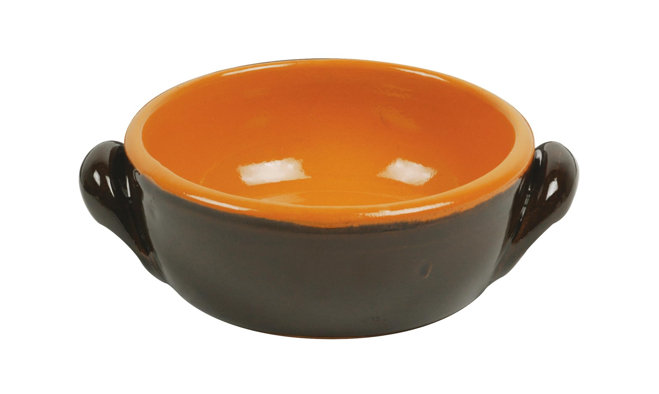 Casseruola terracotta Bruna bicolore 