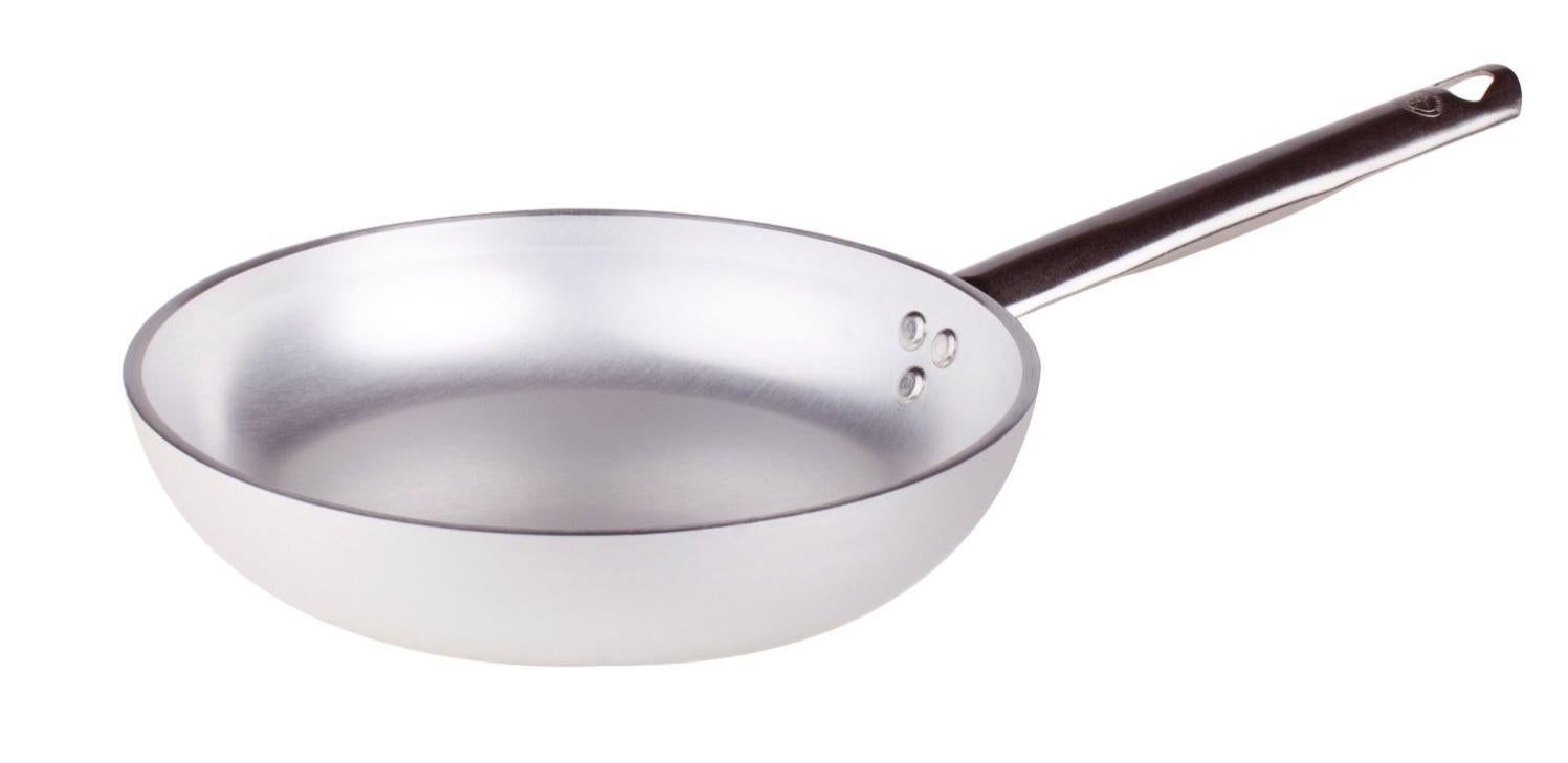Pentola Agnelli Spicchio Singolo Basso In Alluminio Professionale | Diametro 40 Cm, Perfetta Per Cotture Versatili