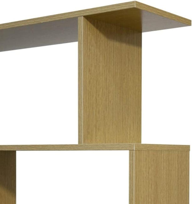 Brigros WeHome - libreria da parete 3 ripiani libreria salvaspazio design moderno 110 x 97 x 25 cm struttura in legno melaminico spessore 15 mm pannello posteriore assente (Bianco Brigros WeHome - libreria da parete 3 ripiani libreria salvaspazio design moderno 110 x 97 x 25 cm struttura in legno melaminico spessore 15 mm pannello posteriore assente (Bianco
