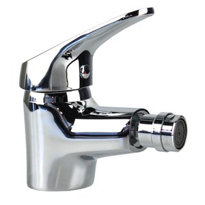 Rubinetto Miscelatore Monocomando Bidet Ottone Design Rotondo - Antilio