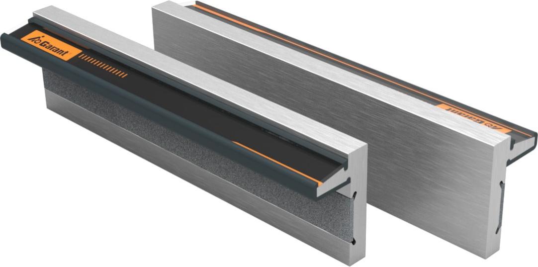Set Di 2 Ganasce Magnetiche Per Morsa Da Banco – Gomma Morbida, 100/125/155mm, Per Legno E Metalli Delicati - 2