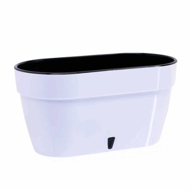 Outsunny Fioriera da Esterno con Vaso Autoirrigante e Griglia Scaffale