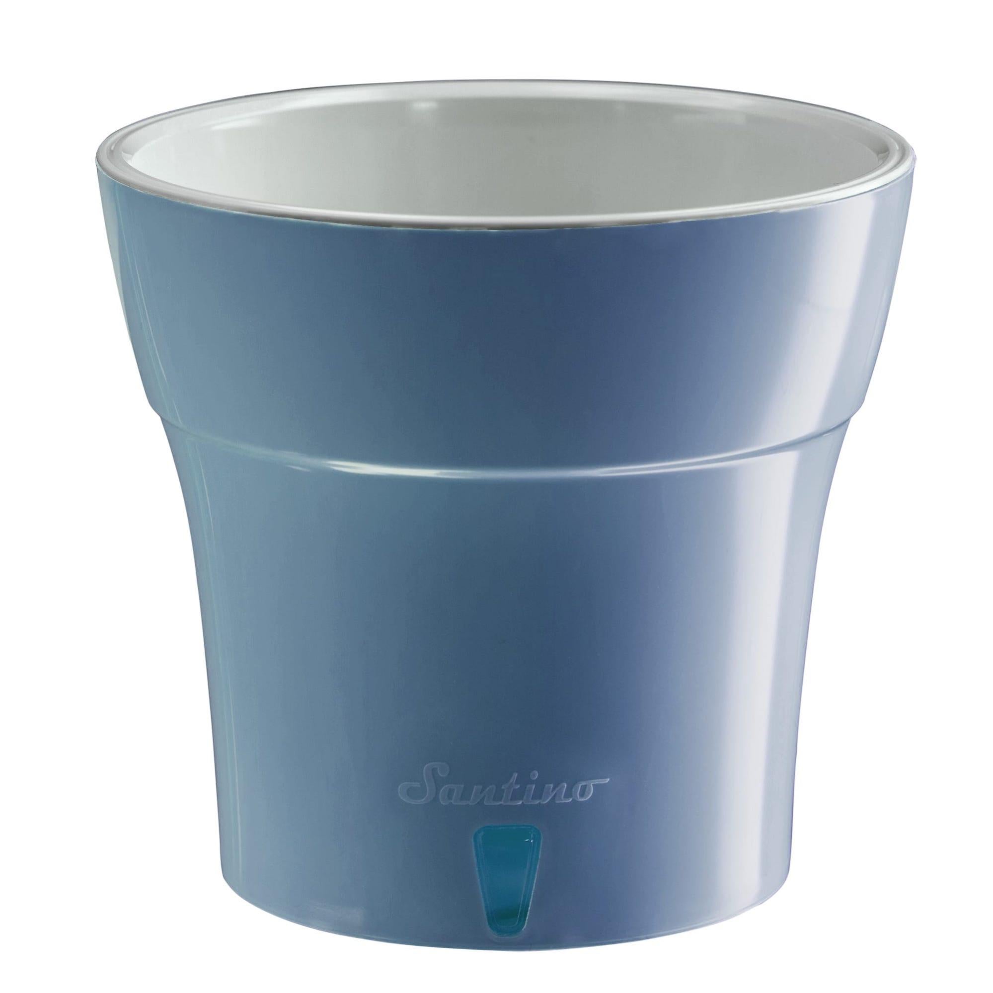 Vaso Autoirrigante ARTE Per Piante D'appartamento Di Santino Dimensioni 3 5l Colore Oro Nero 14348884