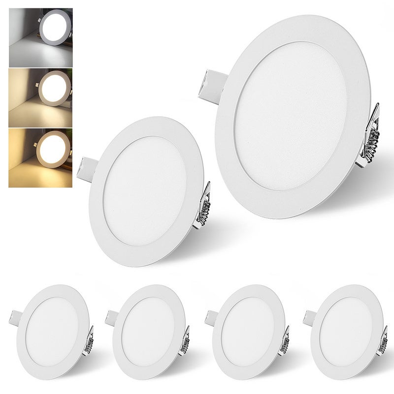 BINKY LED - Spot encastré Salle de bain - Ø 8,8 cm - LED Dim. - 1x6.5W  3000K 