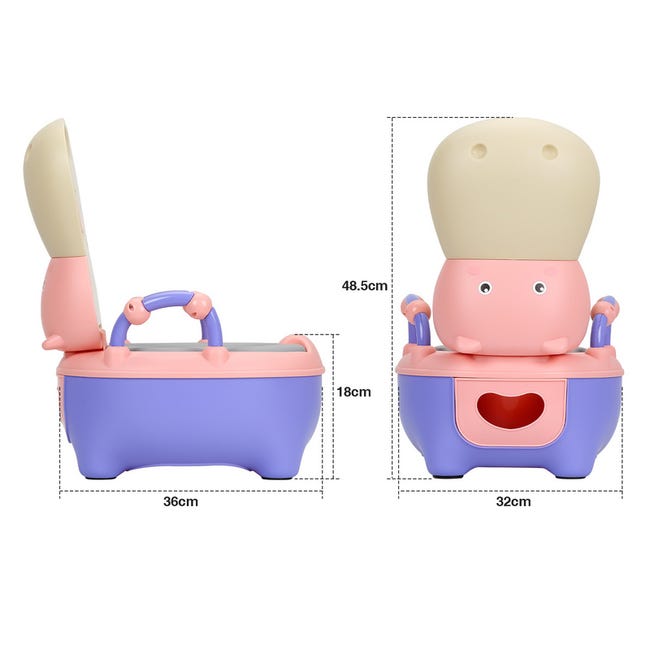 Bébé Enfant Pot Toilette l'apprentissage Propreté Siège Pot Pratique  Confortable Pot WC-TIM - Cdiscount Puériculture & Eveil bébé