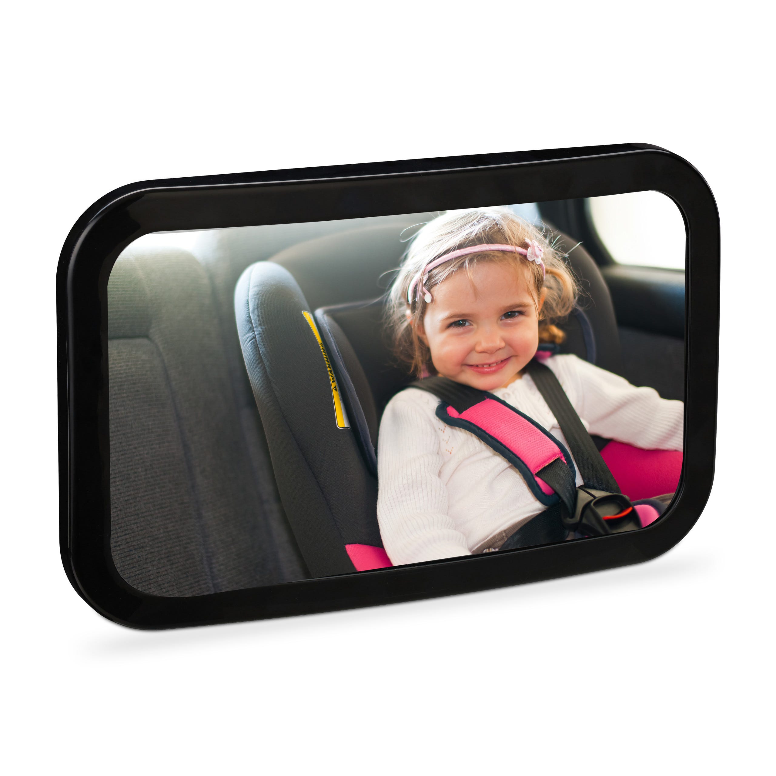 altabebe Kit sécurité routière miroir voiture bébé, pare-soleil noir/gris