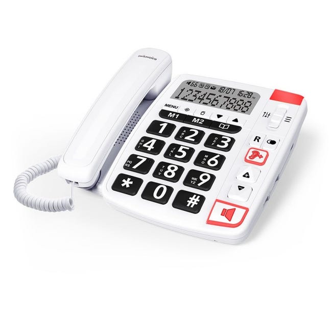 Téléphone fixe filaire Senior - Swissvoice Xtra 1110
