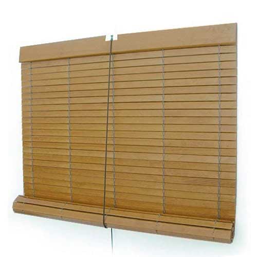 Persianas alicantinas persianas alicantinas de madera color nogal 56x180 - cortinadecor