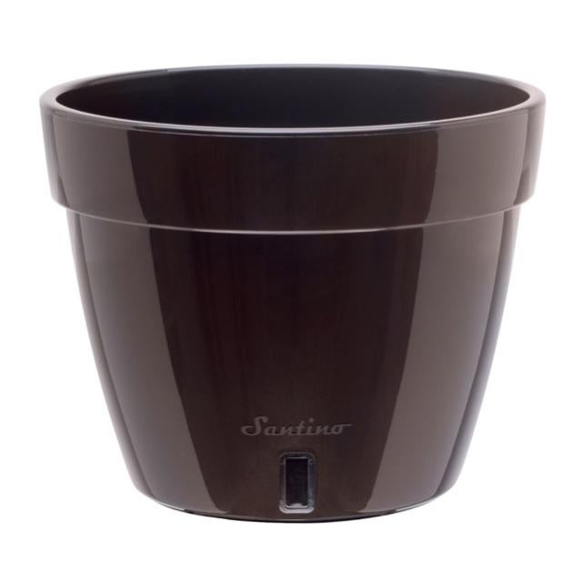 Herefun Set Di 4 Vasi Autoirriganti Con Indicatore Del Livello Dell'Acqua, Per Piante Da Interno Ed Esterno, Con Adesivi Decorativi - 3