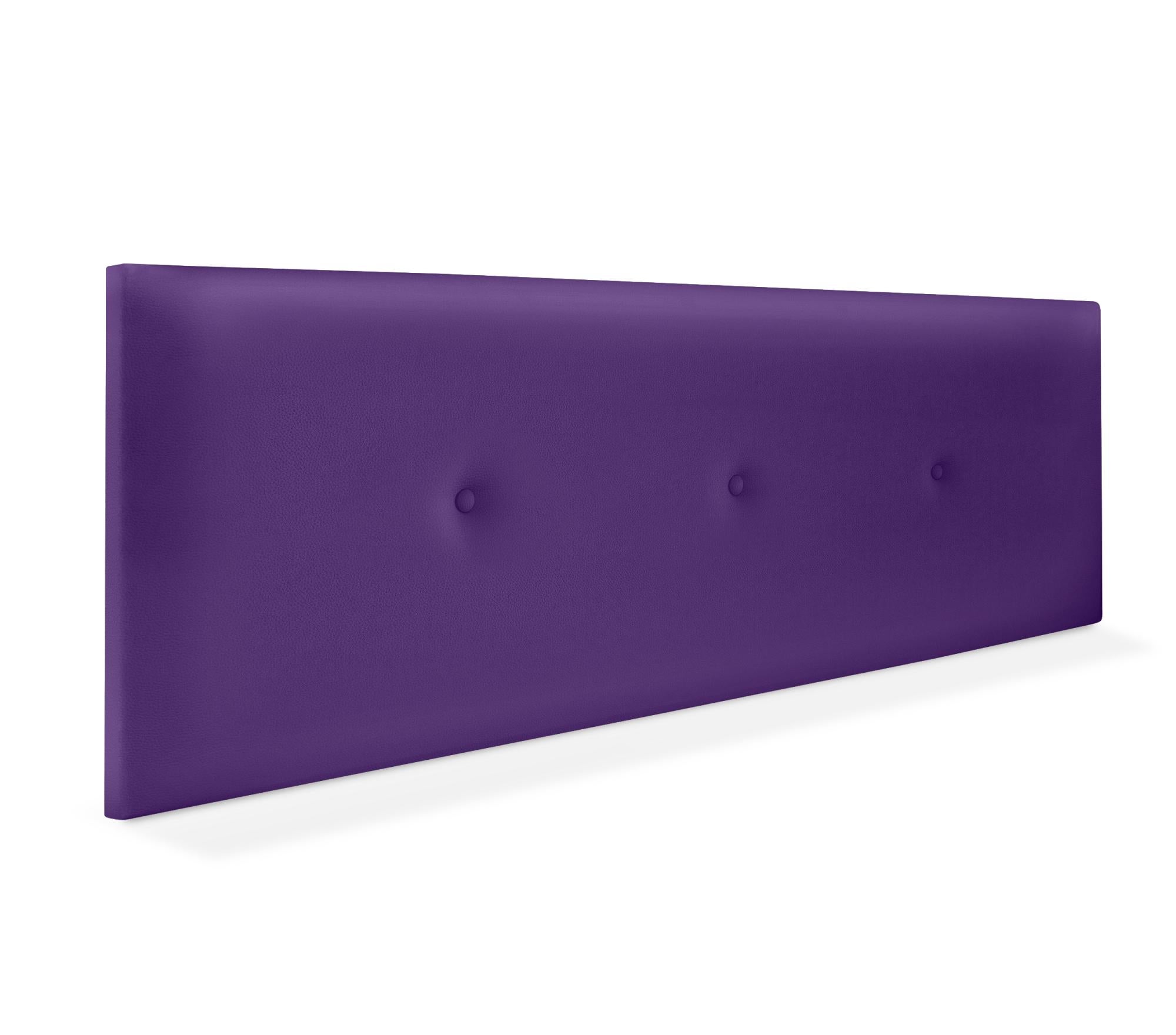 DHOME Cabecero De Polipiel Liso Con Botones 145x50cm Camas 135 140 