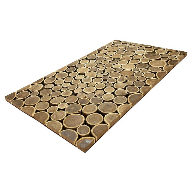 Acomoda Textil – Felpudo Multifunción para Interior y Exterior de Entrada,  Pasillo, Cocina o Dormitorio. (Nature, 40x70 cm)