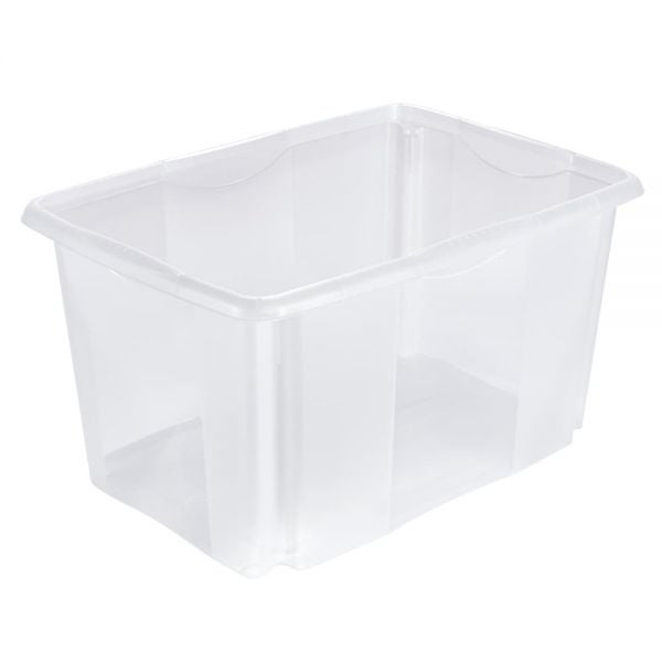 Bac de rangement empilable emboitable 45 litres