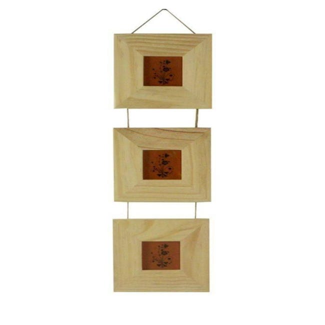 Cornice Portafoto Multipla Relaxdays Da 10 Foto - 6 Cornici Di Diverse Misure (70,5x70,5 Cm) - Colore Bianco - Con Albero Della Famiglia
