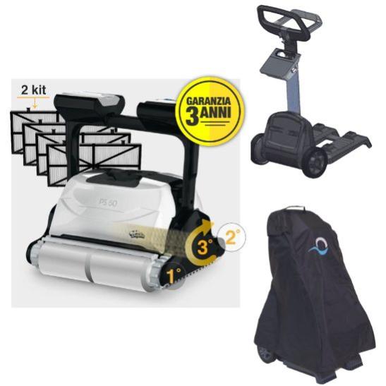 Copertura Protettiva Per Carrello Plancha 100x60x90 Cm - Telo Impermeabile In Poliestere, Con Elastico - Foto 2