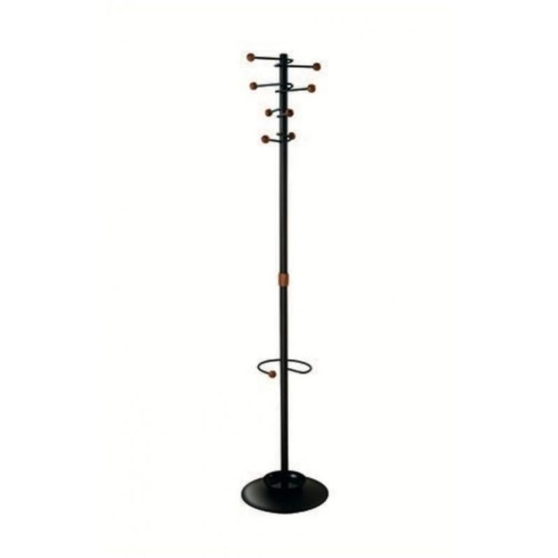 Appendiabiti da Terra Metallo Design Albero, Base in Marmo, 6 Ganci, Stabile, per Ingresso Camera Letto Ufficio, Cappelli Borse