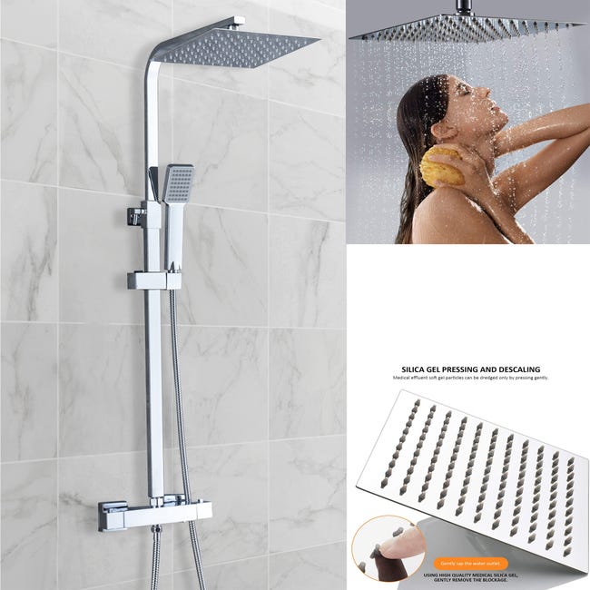 Rivoluziona il tuo ambiente doccia con il soffione doccia quadrato