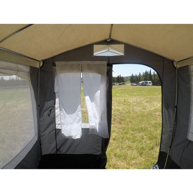 SOPLAIR Abri Extérieur Eldorado 200 x 150 cm Fenêtres avec Moustiquaires  Camping
