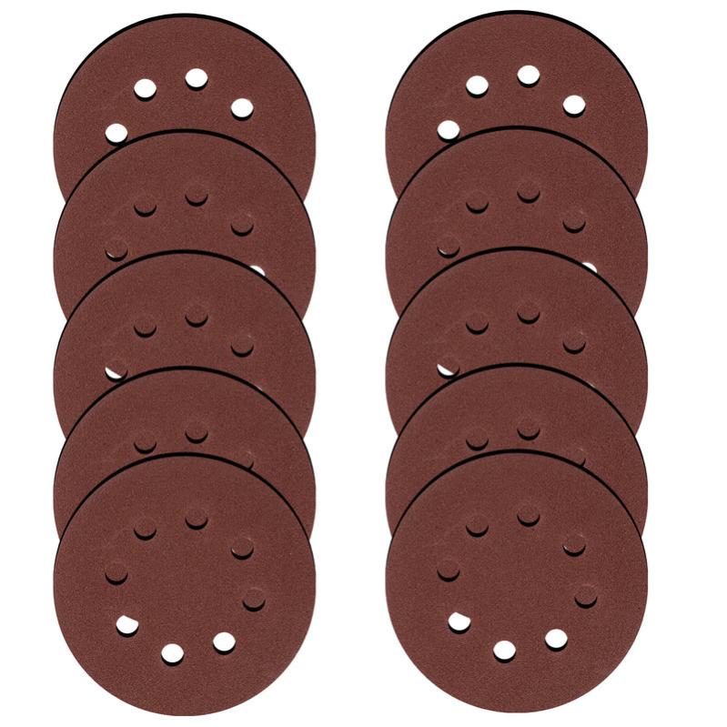 Lot De 10 Disques Abrasifs CSD 125mm Pour Meuleuse - Nettoyage Grossier Peinture Rouille