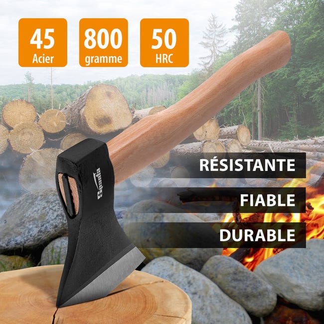 SPARTA - Hachette 800 g - manche en bois