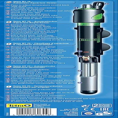 Calentador Acuario TERA HT75 10 a 25 litros