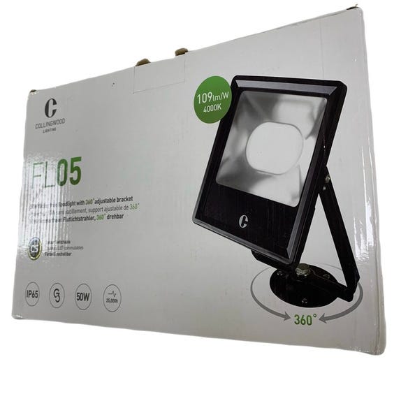Foco proyector LED con sensor de movimiento PIR 50w ajustable