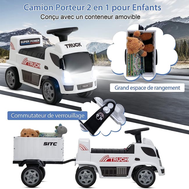 Camion porteur shop pour enfant